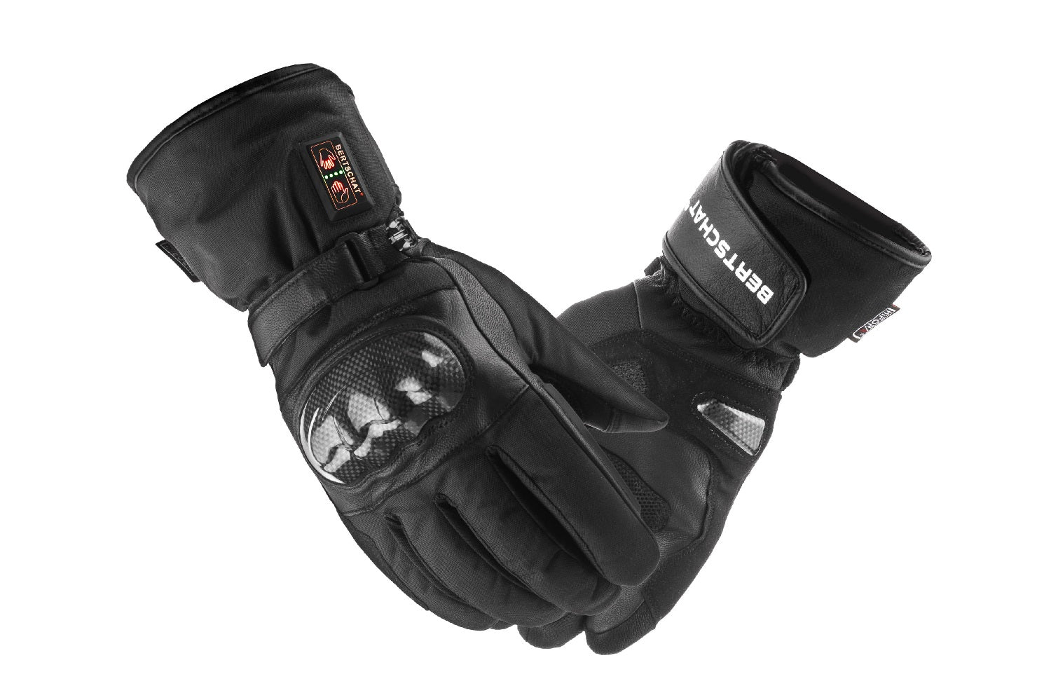 Motocyklové rukavice PRO – Duální vyhřívání | USB