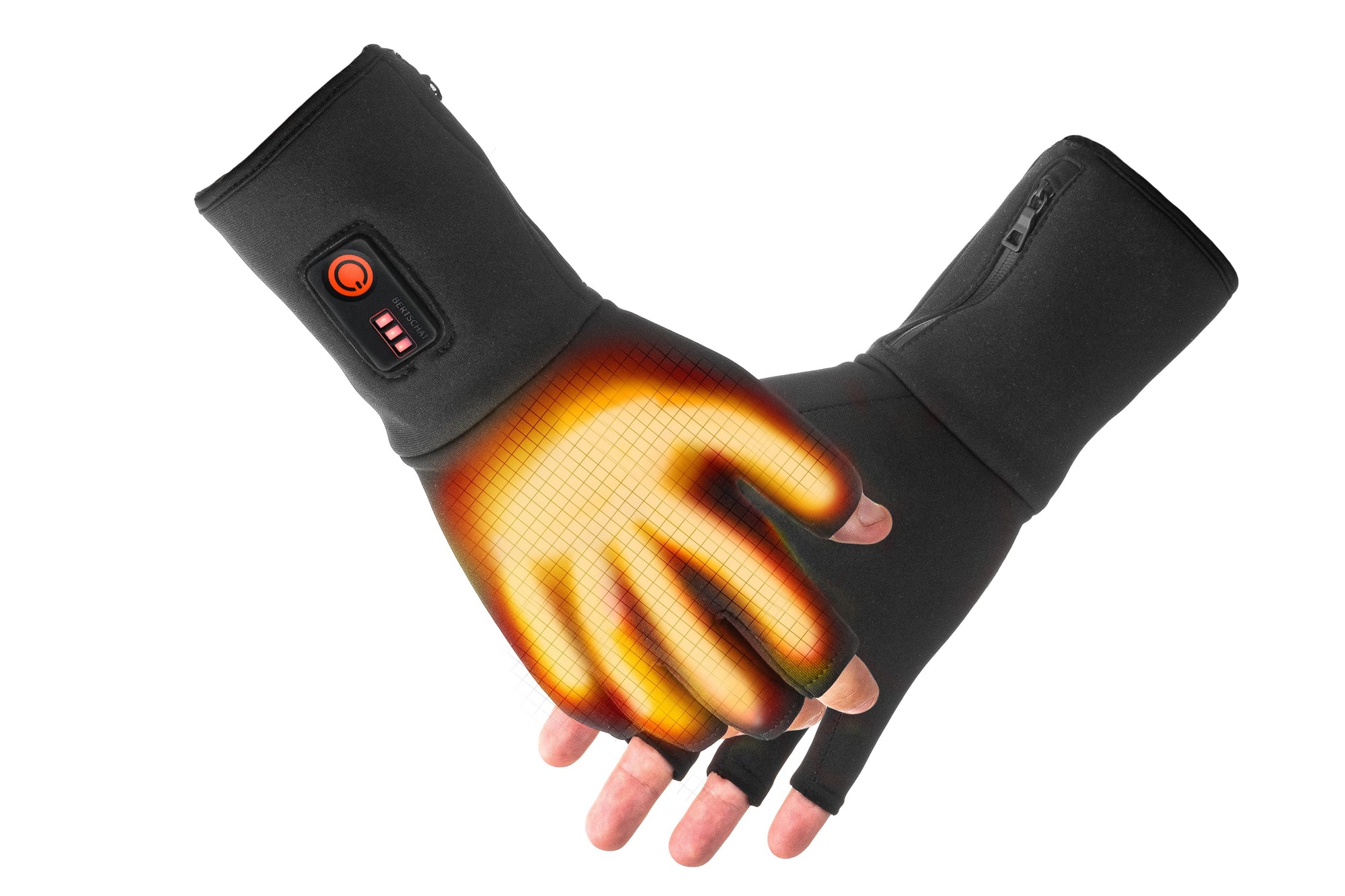 Fingerless Under Gloves – Vyhřívané vnitřní rukavice | Lov a sport | USB-C