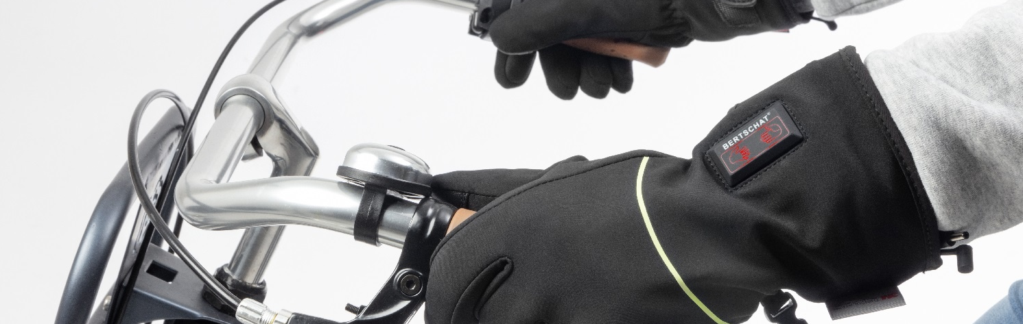 Vyhřívané cyklistické rukavice