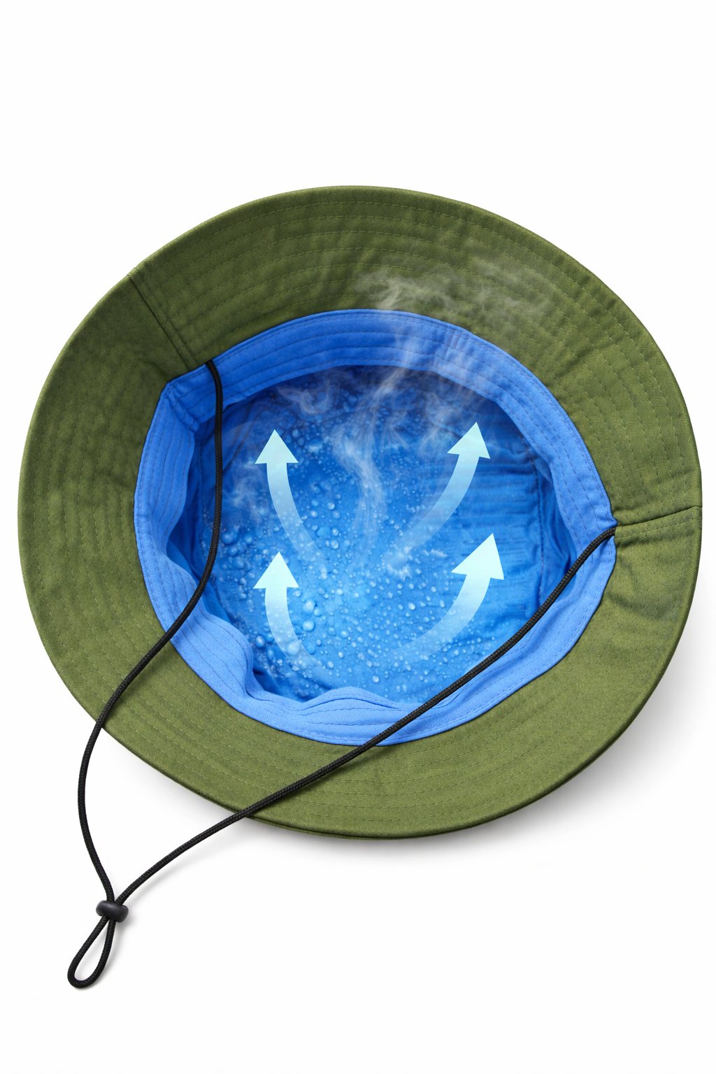 Chladicí Bucket Hat – Technologie odpařování
